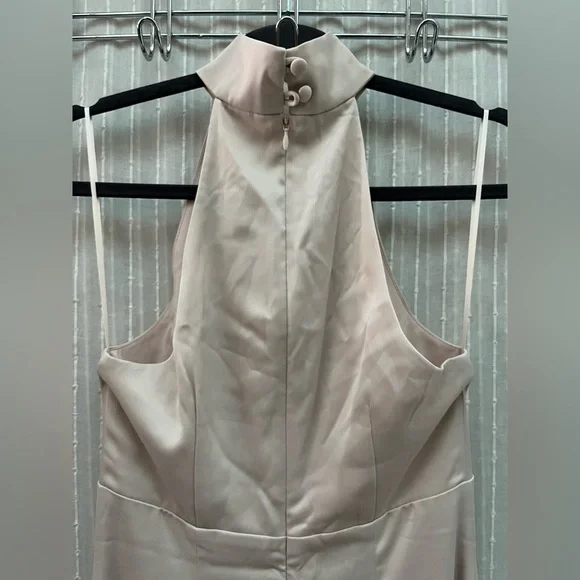 🔆C/MEO Collective Blush Satin Dress(light pink) - Picture 11 of 14